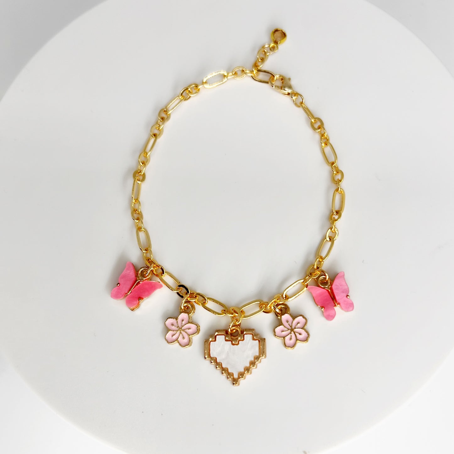 Dainty Pre-Made Charm Bracelet