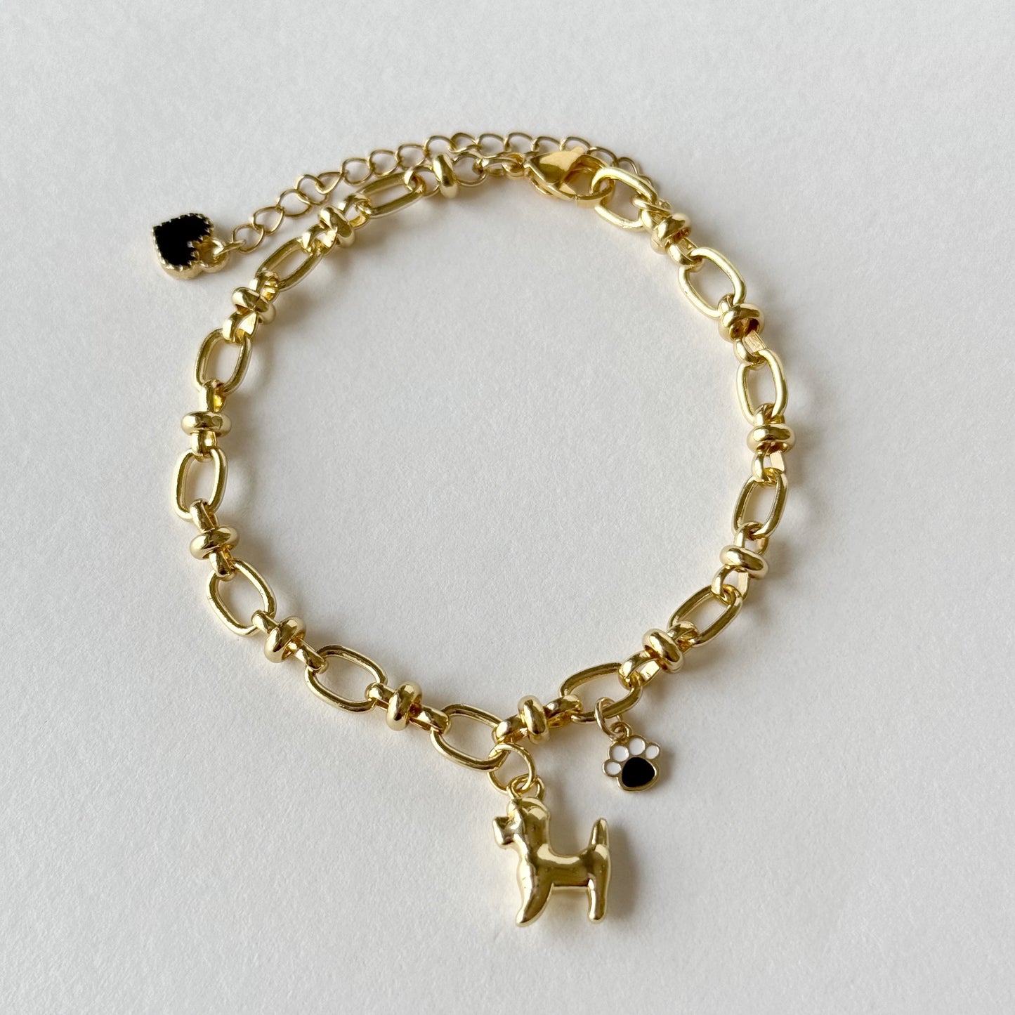 Dog Lovers Pre-Made Charm Bracelet