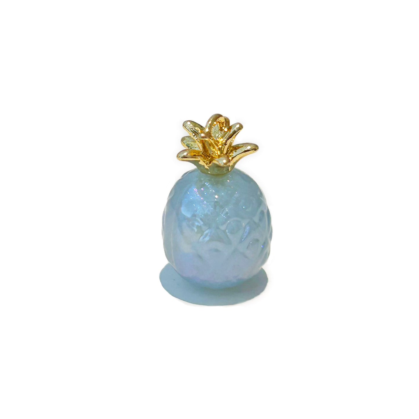 Pineapple Charm with a Blue Tinge