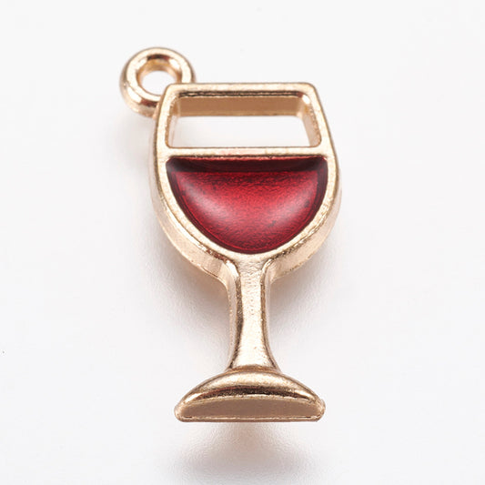 Wine Glass Charm