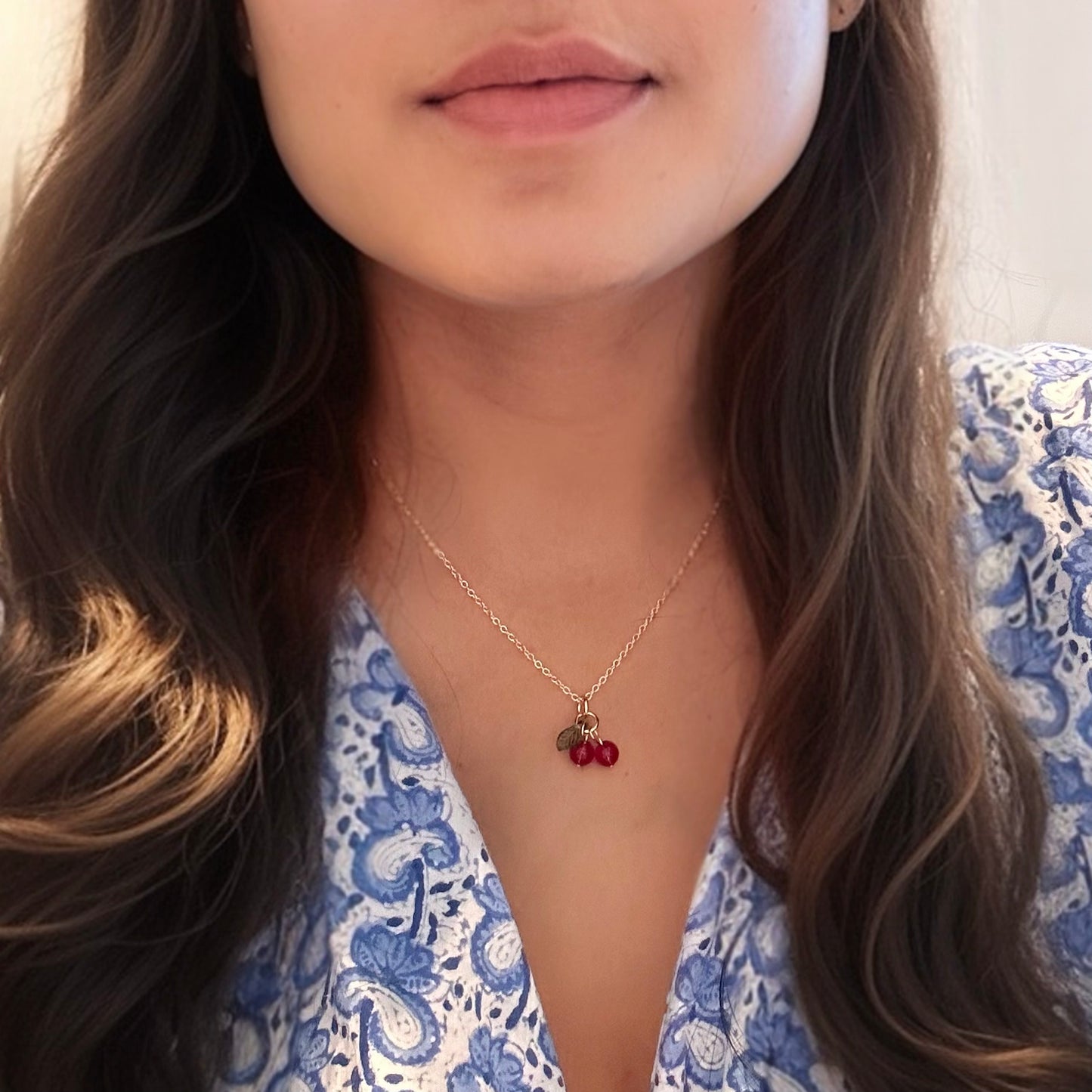 Cherry Charm Necklace