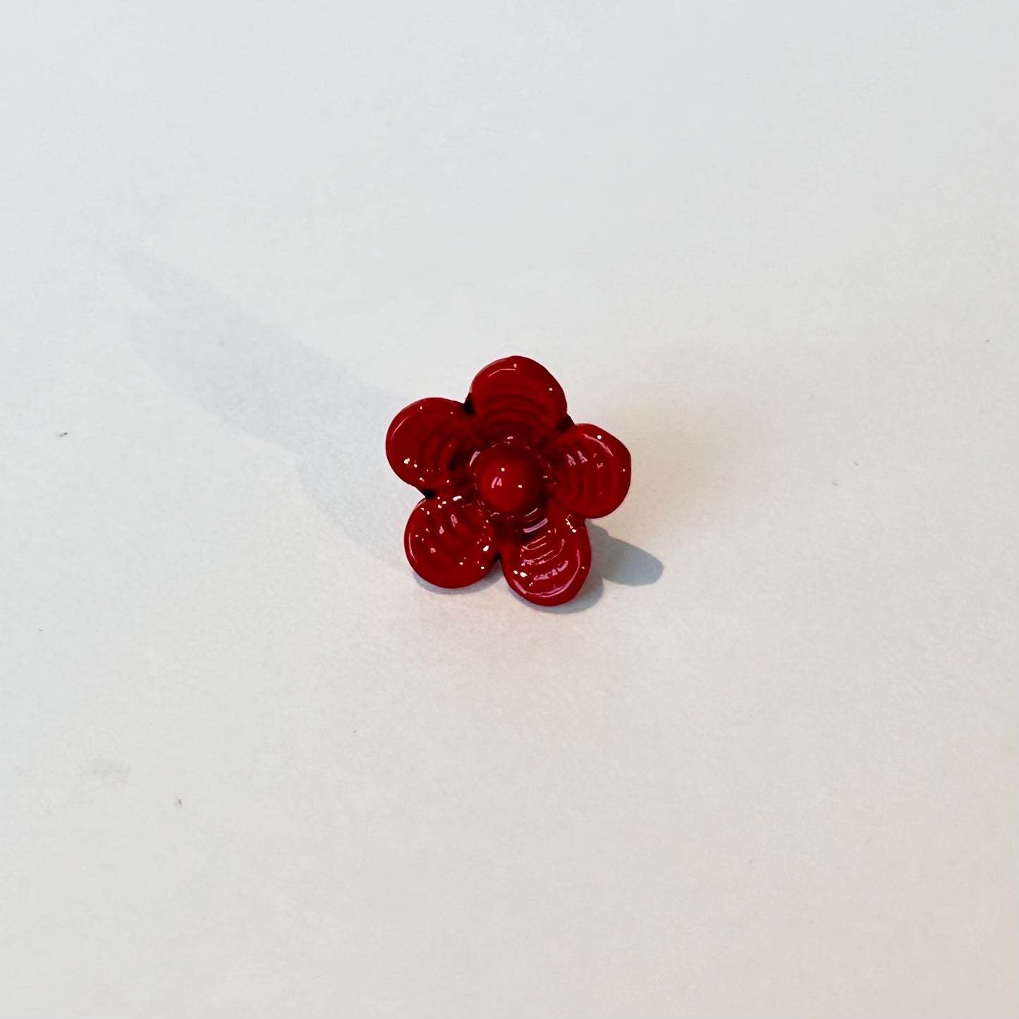 Red Flower Charm