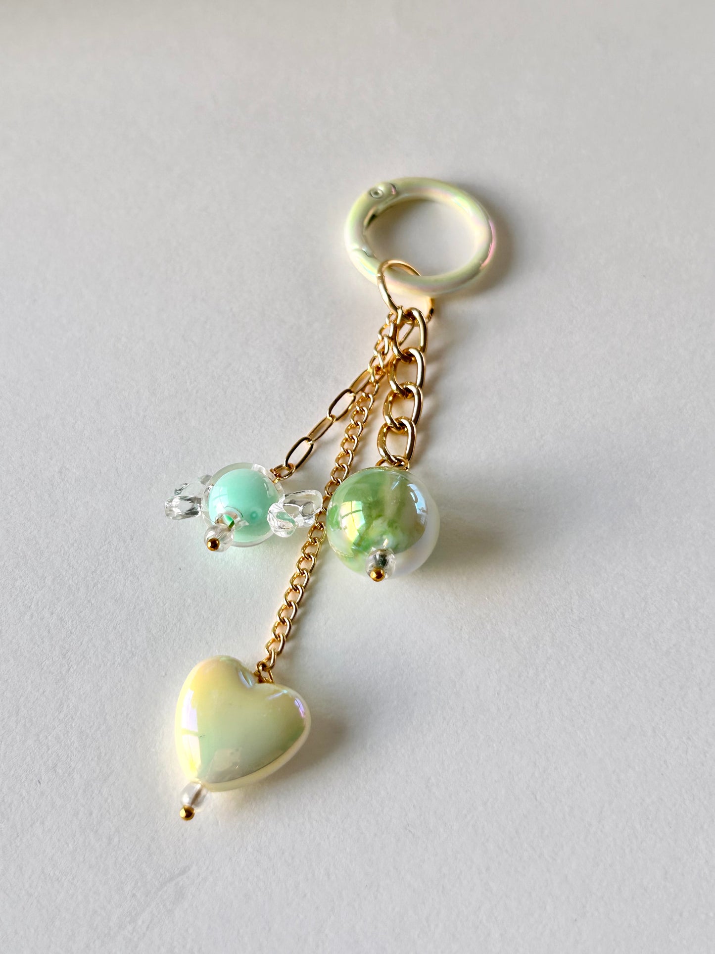 Whimsical Bag Charm Green