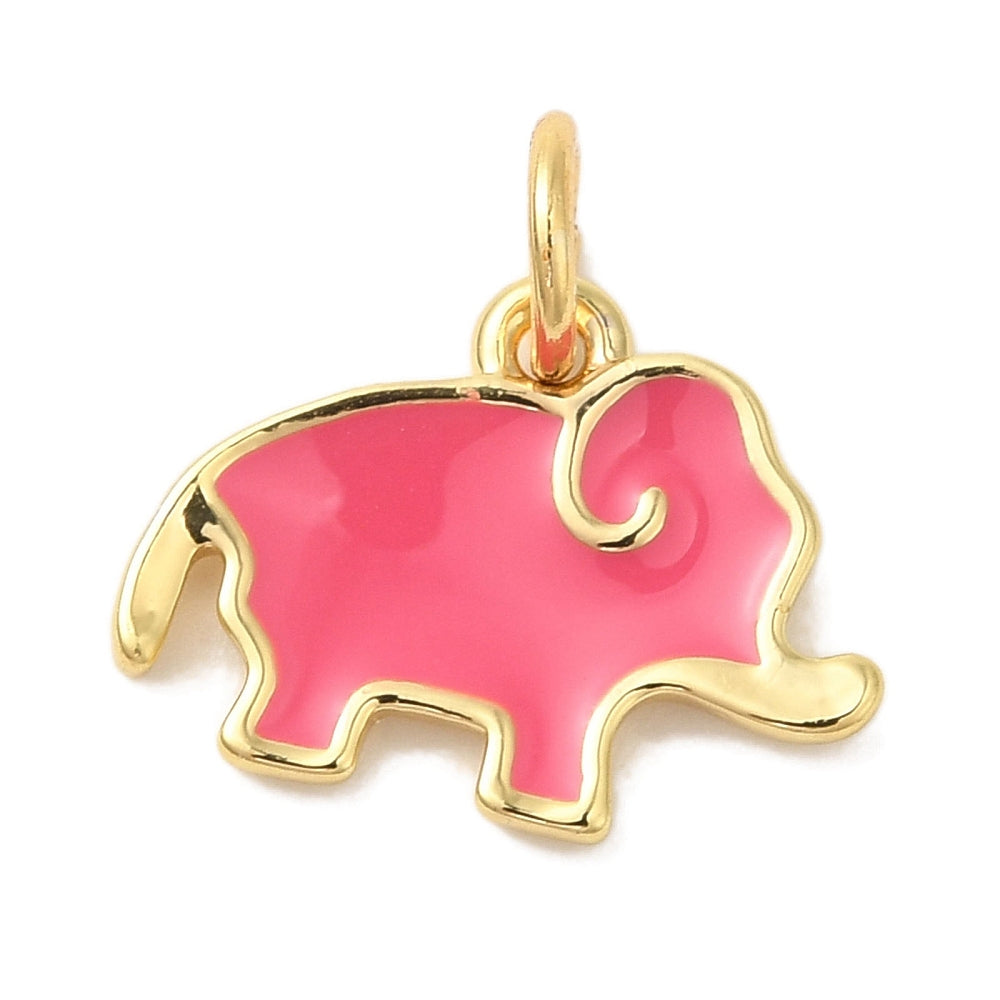 Abstract Elephant Charm