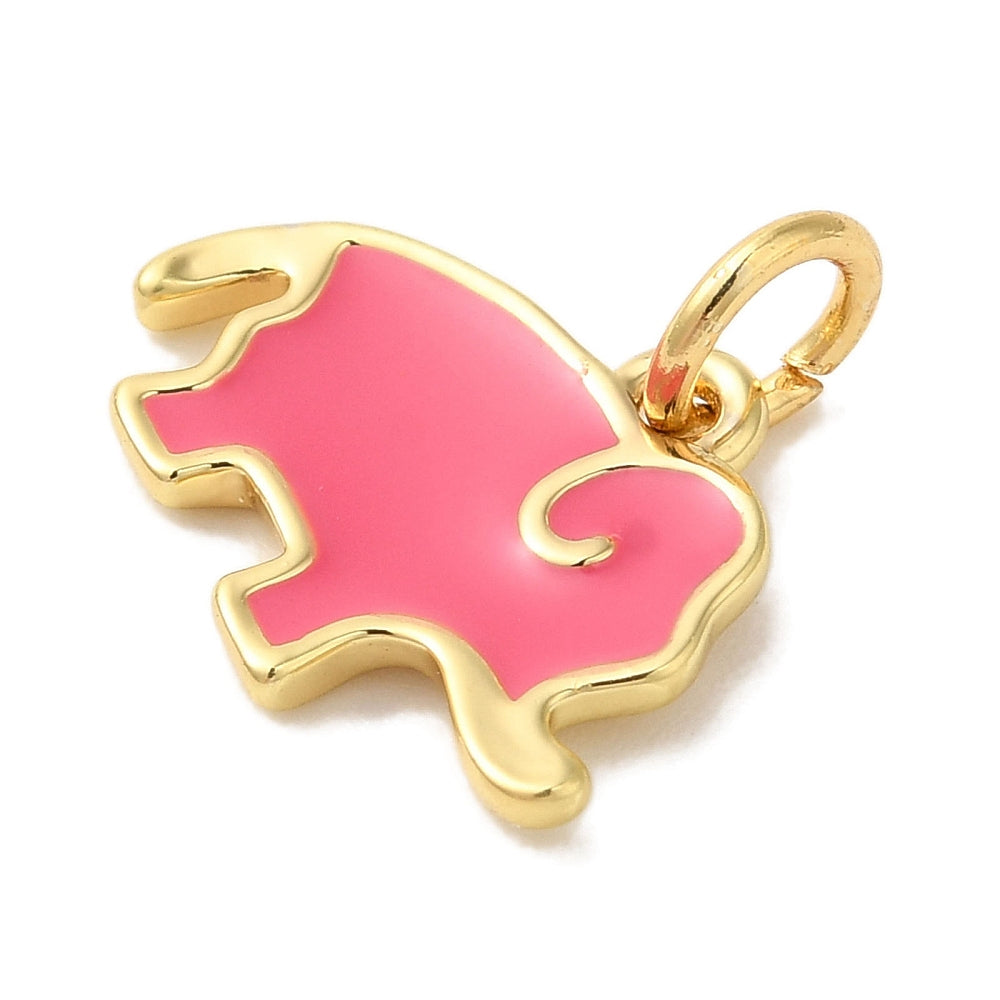 Abstract Elephant Charm