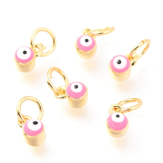 Pink Evil Eye Charm